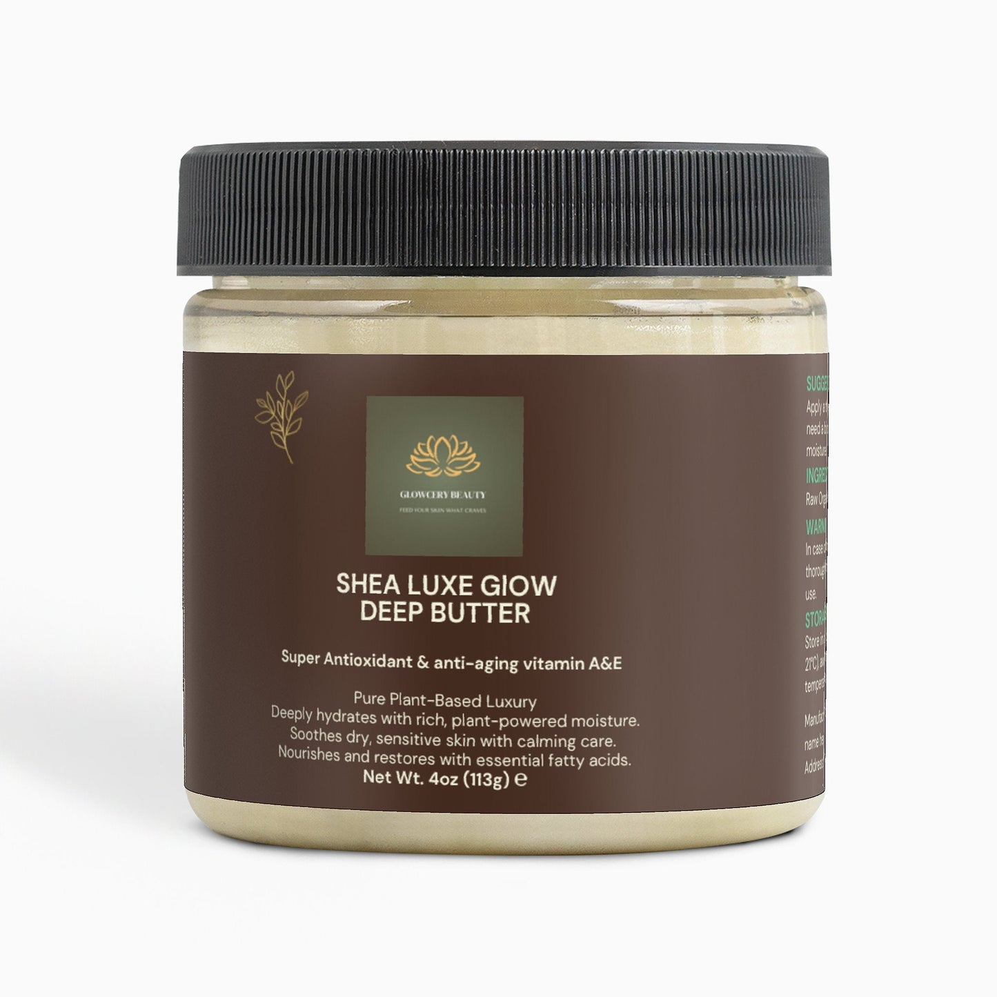Shea Luxe Glow Deep Butter