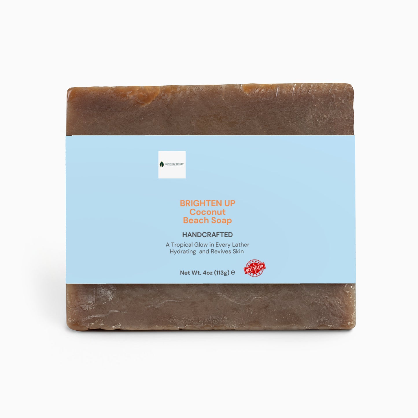 BRIGHTEN UP Coconut Beach Soap