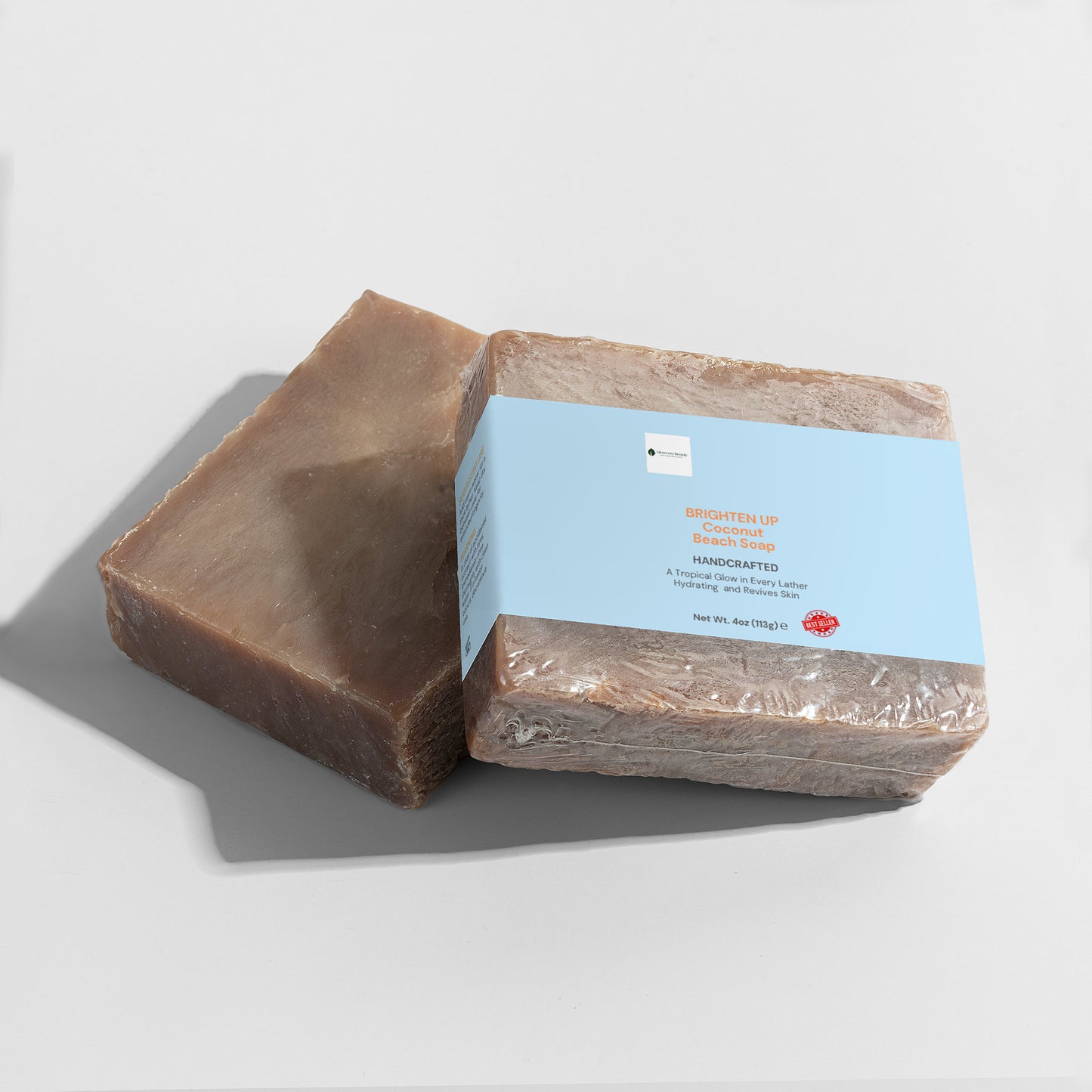 BRIGHTEN UP Coconut Beach Soap