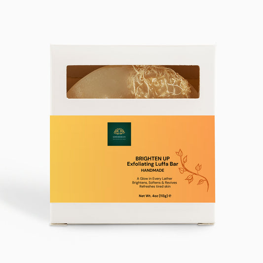 BRIGHTEN UP Exfoliating Luffa Bar