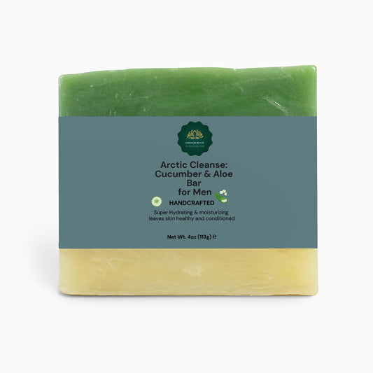 Arctic Cleanse: Cucumber & Aloe Bar for Men