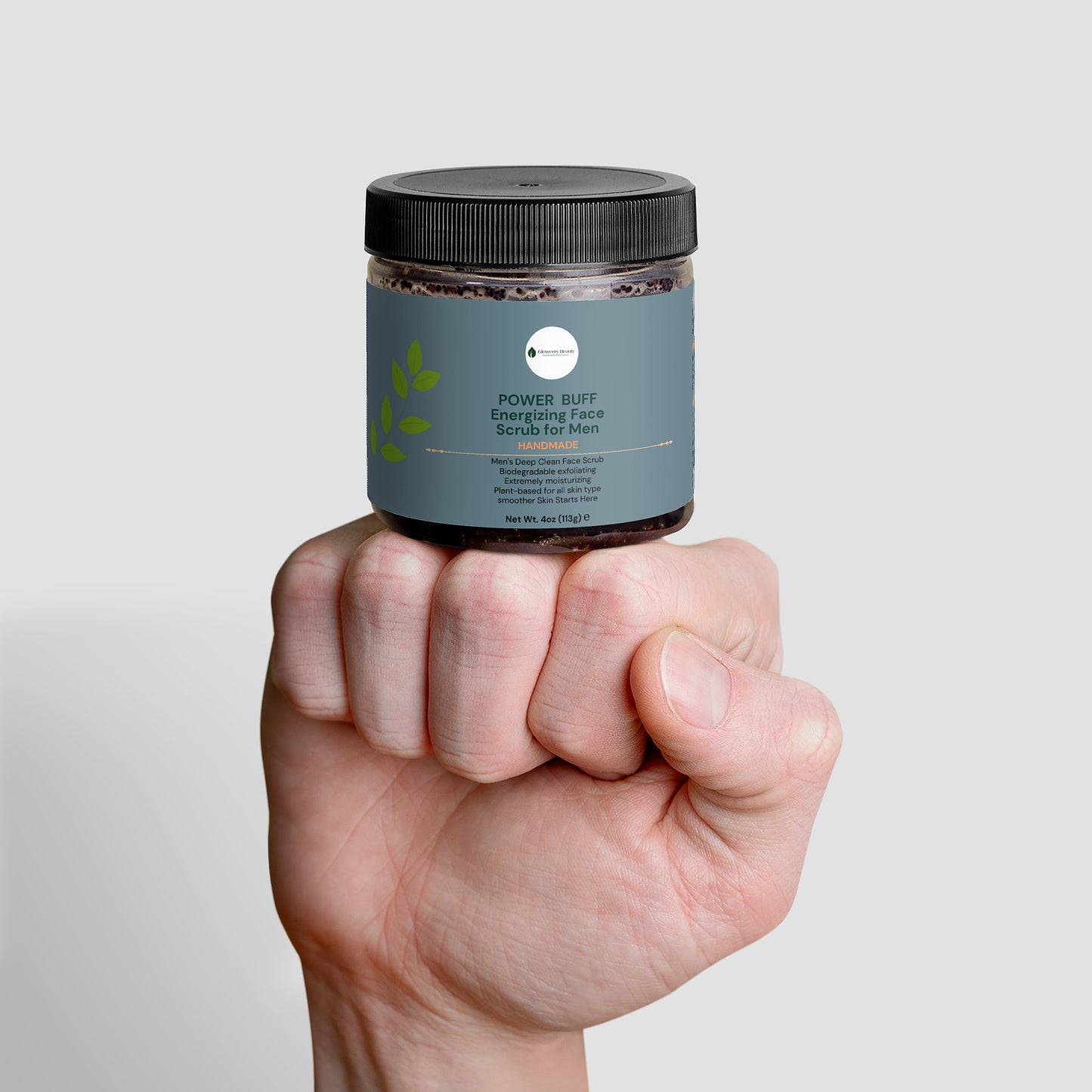 Power Buff Energizing Face Scrub for Men