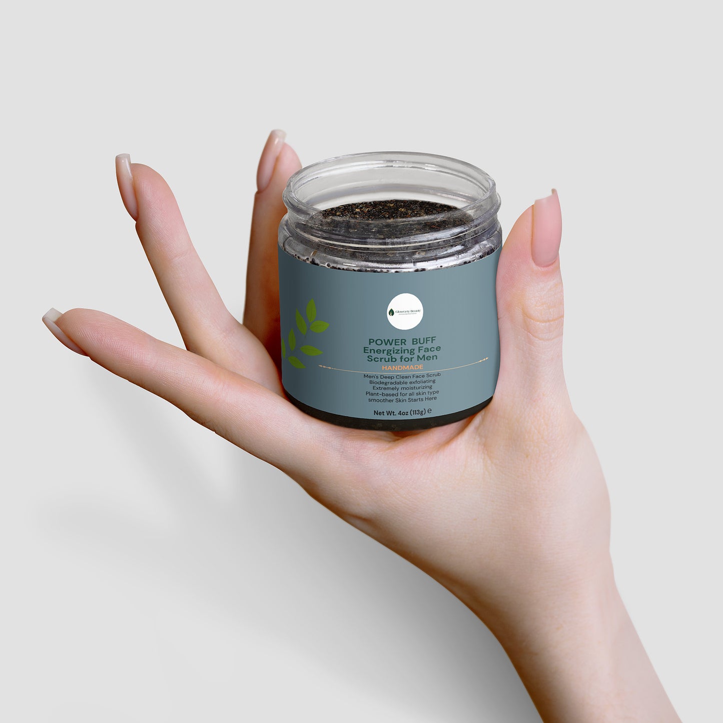 Power Buff Energizing Face Scrub for Men